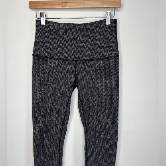 Lululemon Herringbone Wunder Under Hi Rise Legging - Picture 3 of 5
